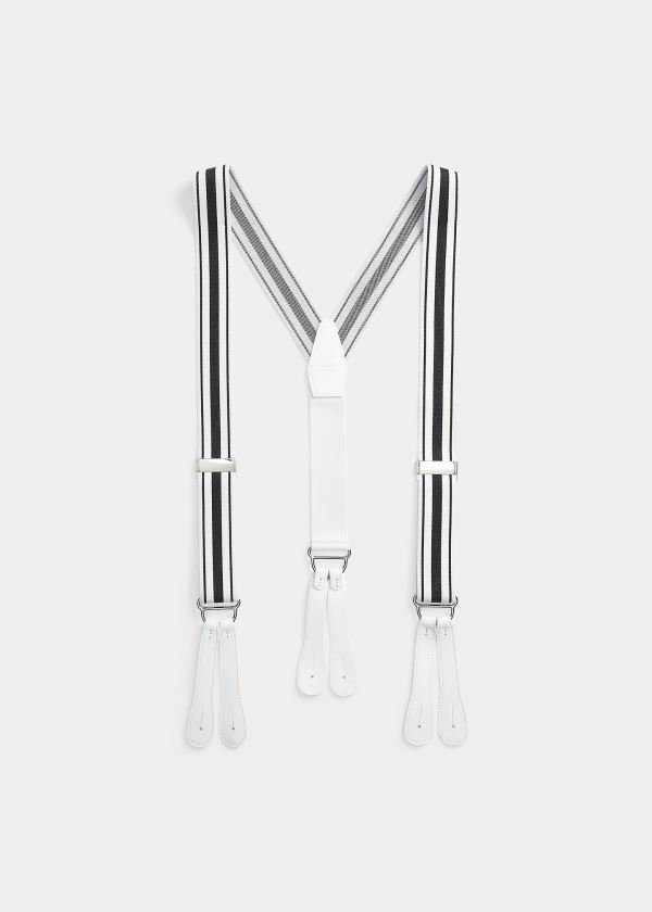 Women's Ralph Lauren Calfskin-Trimmed Suspenders | 351946HET